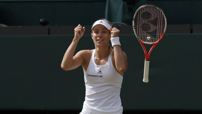 ​Serena và Kerber tranh chung kết Wimbledon 2016