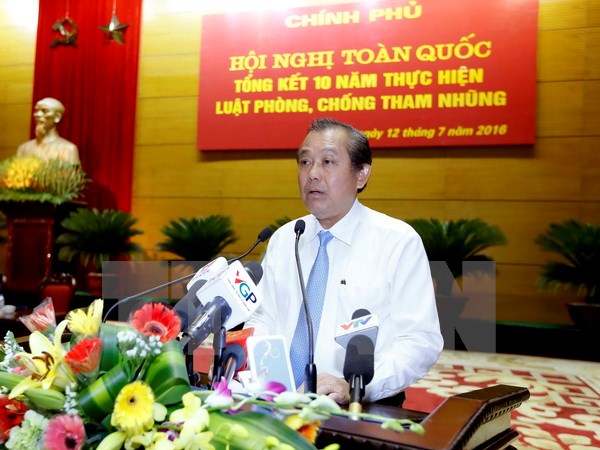 Tham nhũng gây thiệt hại gần 60.000 tỷ đồng trong 10 năm qua