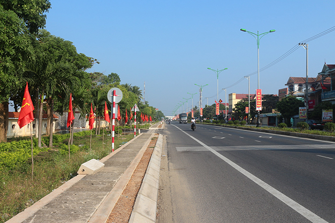Thị trấn Hoàn Lão có 32 tiêu chuẩn vượt mức tối đa của tiêu chuẩn quy định đô thị loại IV