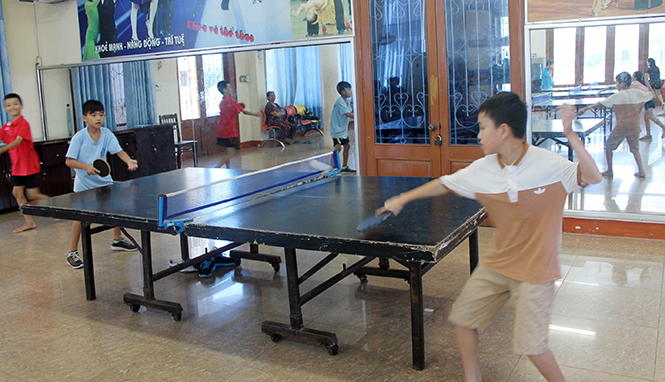 Sôi động sân chơi cho trẻ em