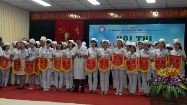Hội thi điều dưỡng, nữ hộ sinh giỏi năm 2016