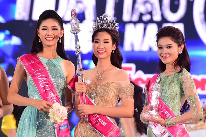 Người đẹp Đỗ Mỹ Linh đăng quang Hoa hậu Việt Nam 2016