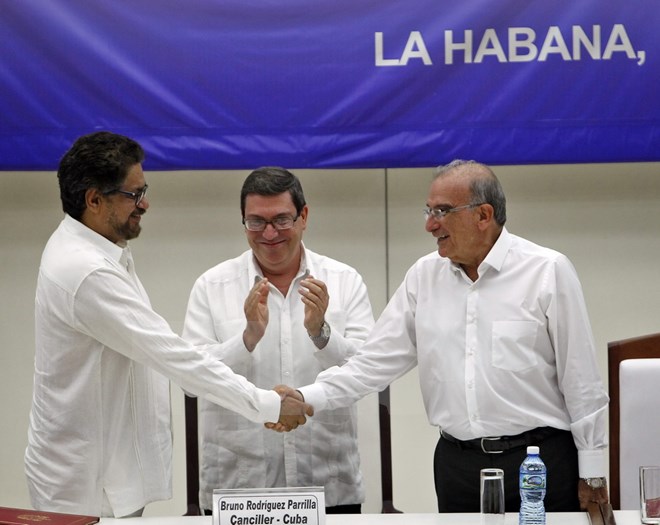 Colombia và FARC sẽ ký thỏa thuận hòa bình vào ngày 26-9