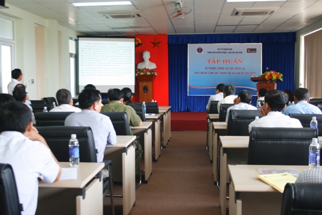 Tập huấn về tác hại của thuốc lá và Luật Phòng chống tác hại thuốc lá