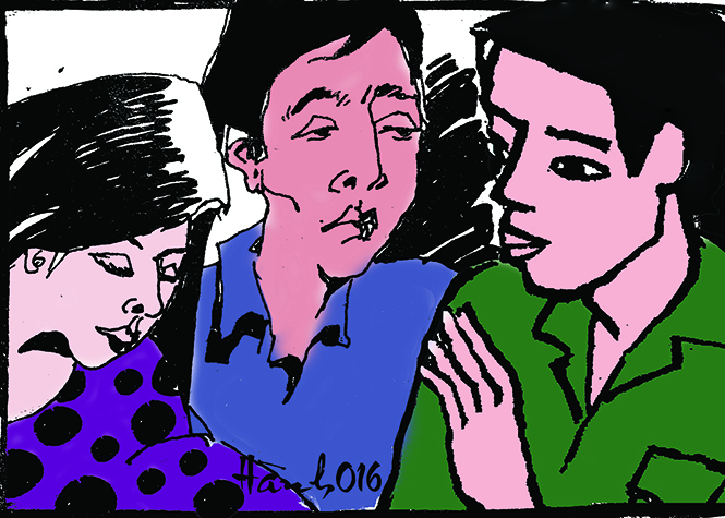 Đằng sau bài giảng