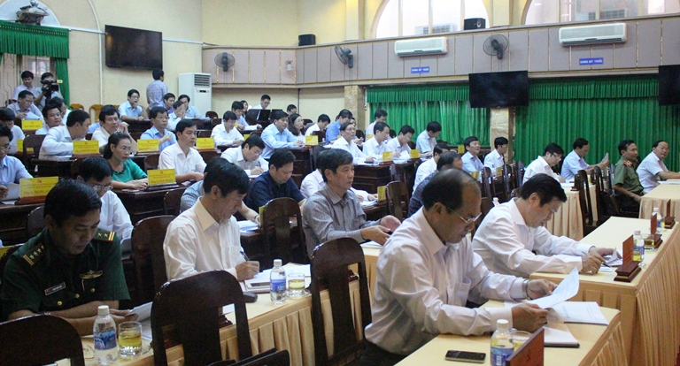 Hội nghị Ban Chấp hành Đảng bộ tỉnh lần thứ 6