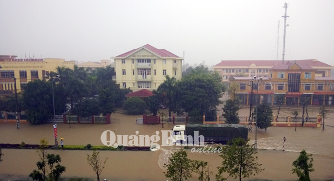 Thiệt hại ban đầu do mưa lũ gây ra trên địa bàn tỉnh Quảng Bình