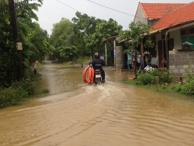 Lệ Thủy: Khẩn trương đối phó với mưa lũ
