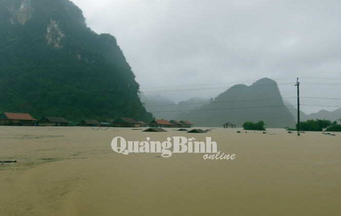 Quảng Bình nỗ lực khắc phục hậu quả mưa lũ