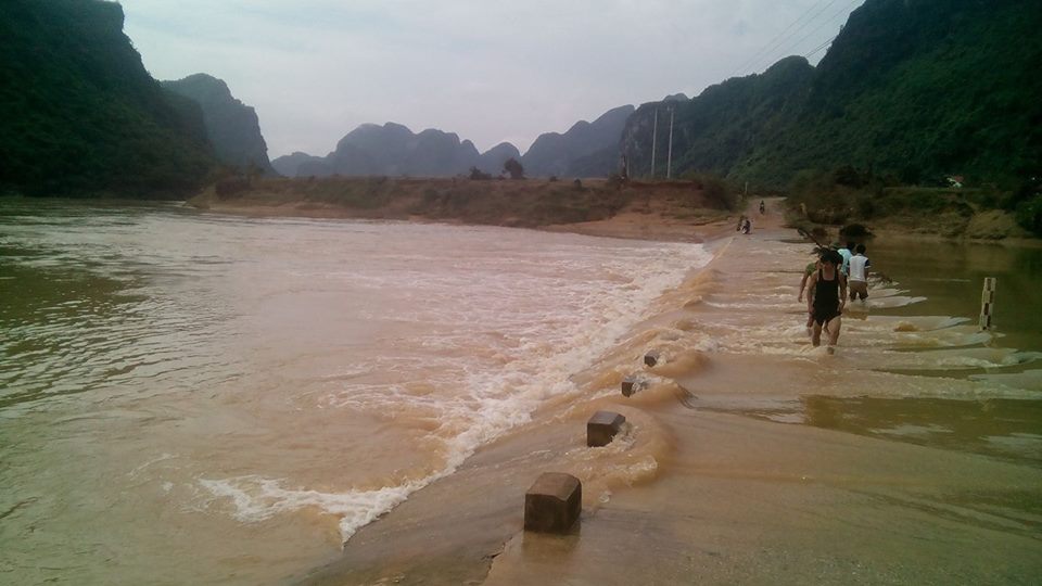 Tìm thấy thi thể học sinh bị nước cuốn trôi ở xã Phúc Trạch