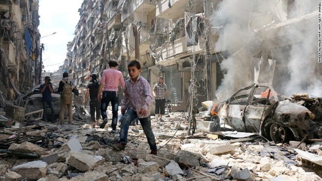 Ngoại trưởng Nga, Mỹ nhất trí tìm cách giải quyết khủng hoảng ở Aleppo
