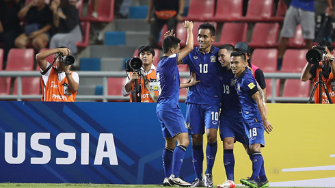 VL World Cup 2018 khu vực châu Á: Thái Lan bất ngờ hòa Australia