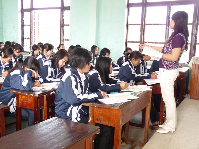 Thăm cô giáo của con