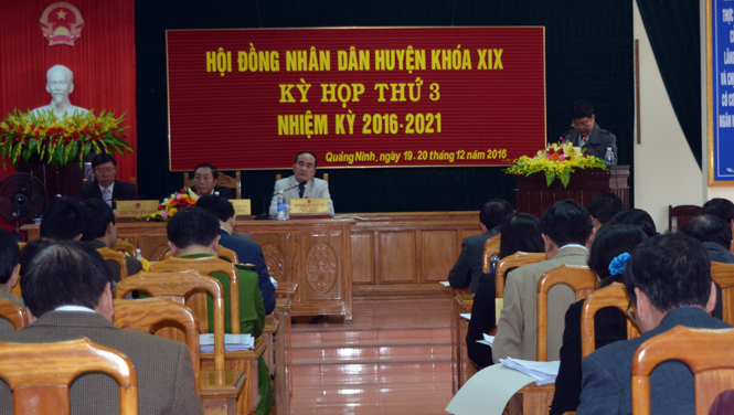 Huyện Quảng Ninh: Các mục tiêu, nhiệm vụ cơ bản năm 2016 đều đạt kế hoạch đã đề ra