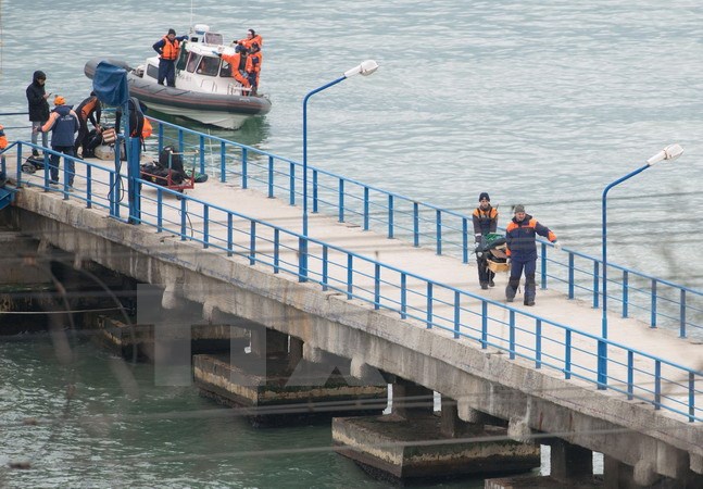 Vụ tai nạn máy bay quân sự Nga: Bắt đầu giải mã hộp đen chính