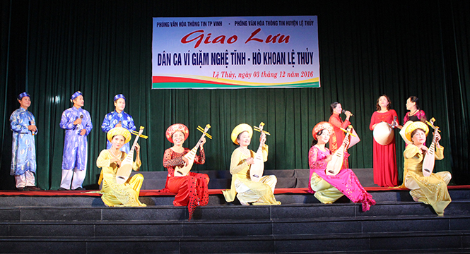 Ngọt lành hò khoan xứ Lệ