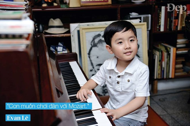 Thần đồng piano gốc Việt Evan Le: "Con muốn chơi đàn với Mozart"