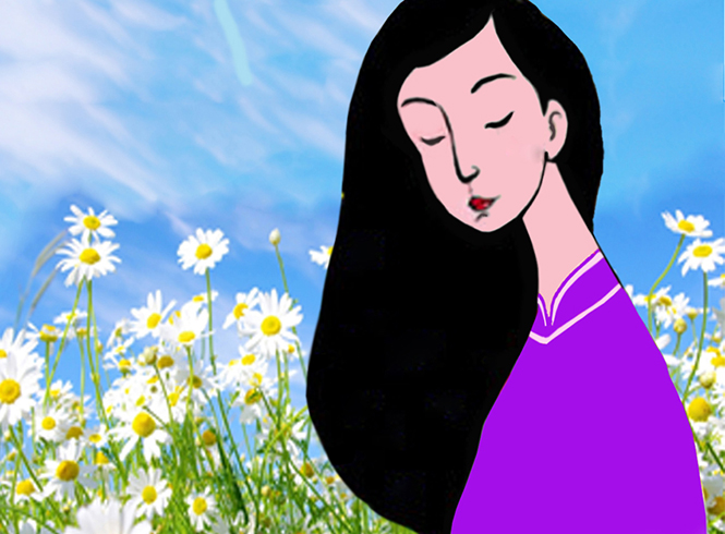 Hình như xuân vừa gõ cửa