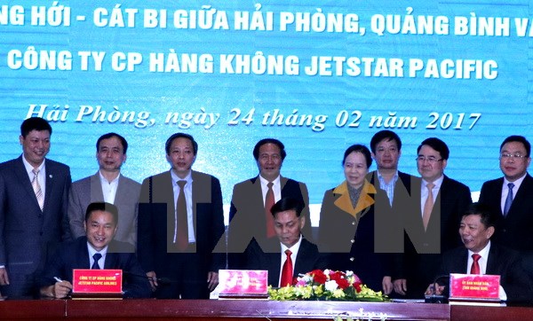 Hải Phòng-Quảng Bình ký kết hợp tác du lịch, mở đường bay