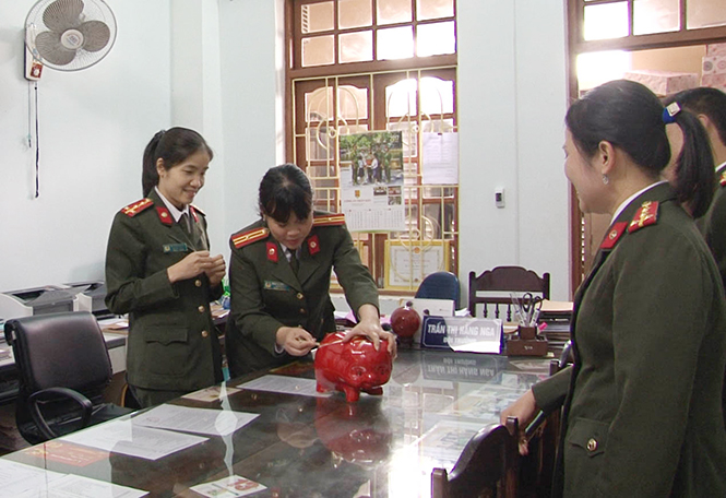 Phụ nữ Công an tỉnh: Nhịp cầu nhân ái