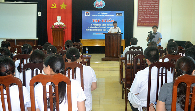 Vì một bệnh viện không khói thuốc