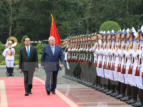 Tổng thống Israel và Phu nhân kết thúc tốt đẹp chuyến thăm Việt Nam