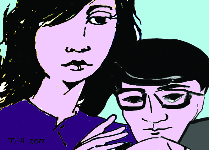 Mẹ và con trai