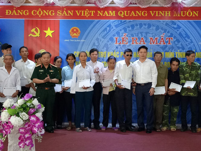 Thành lập Chi hội hỗ trợ khắc phục hậu quả bom mìn tỉnh Quảng Bình