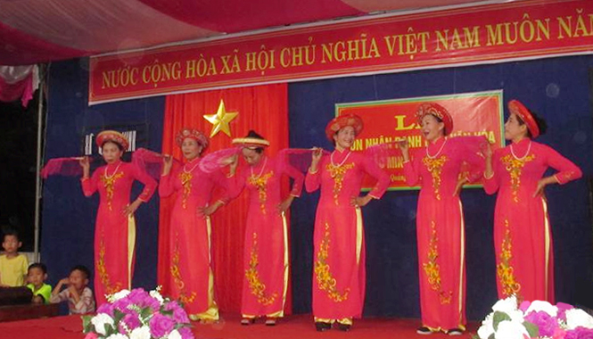 Thôn Bắc Minh Lệ: Đẩy mạnh xây dựng đời sống văn hóa