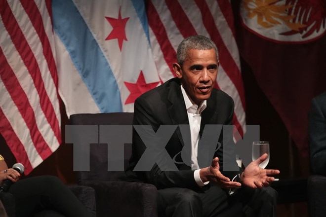 Ông Obama phản ứng về việc Mỹ quyết định rút khỏi Hiệp định Paris