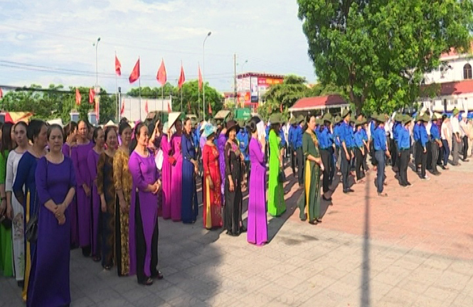 Thị xã Ba Đồn mít tinh hưởng ứng ngày Môi trường thế giới, Tuần lễ biển và hải đảo Việt Nam