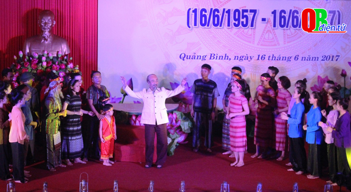 Long trọng kỷ niệm 60 năm ngày Bác Hồ về thăm Quảng Bình