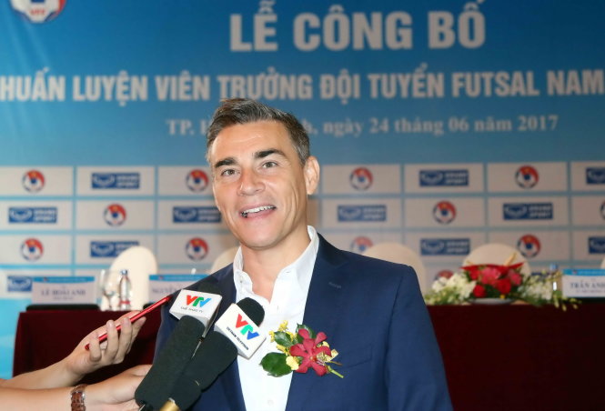 ​Tân HLV trưởng đội tuyển futsal VN ra mắt