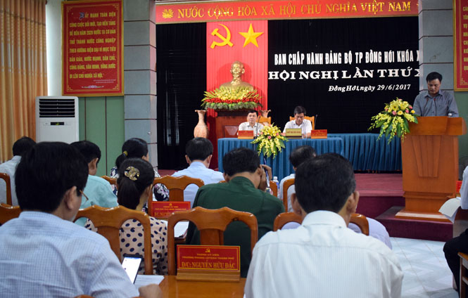 TP. Đồng Hới: Tiếp tục thực hiện hiệu quả nhiệm vụ phát triển kinh tế-xã hội