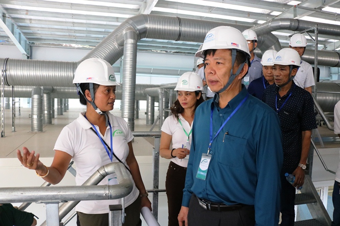 Đồng chí Chủ tịch UBND tỉnh kiểm tra tình hình thực hiện dự án Nhà máy xử lý rác thải