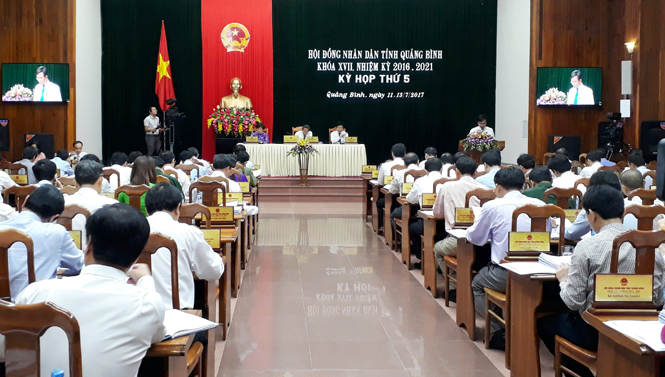 Hôm nay khai mạc kỳ họp thứ 5, HĐND tỉnh khóa XVII