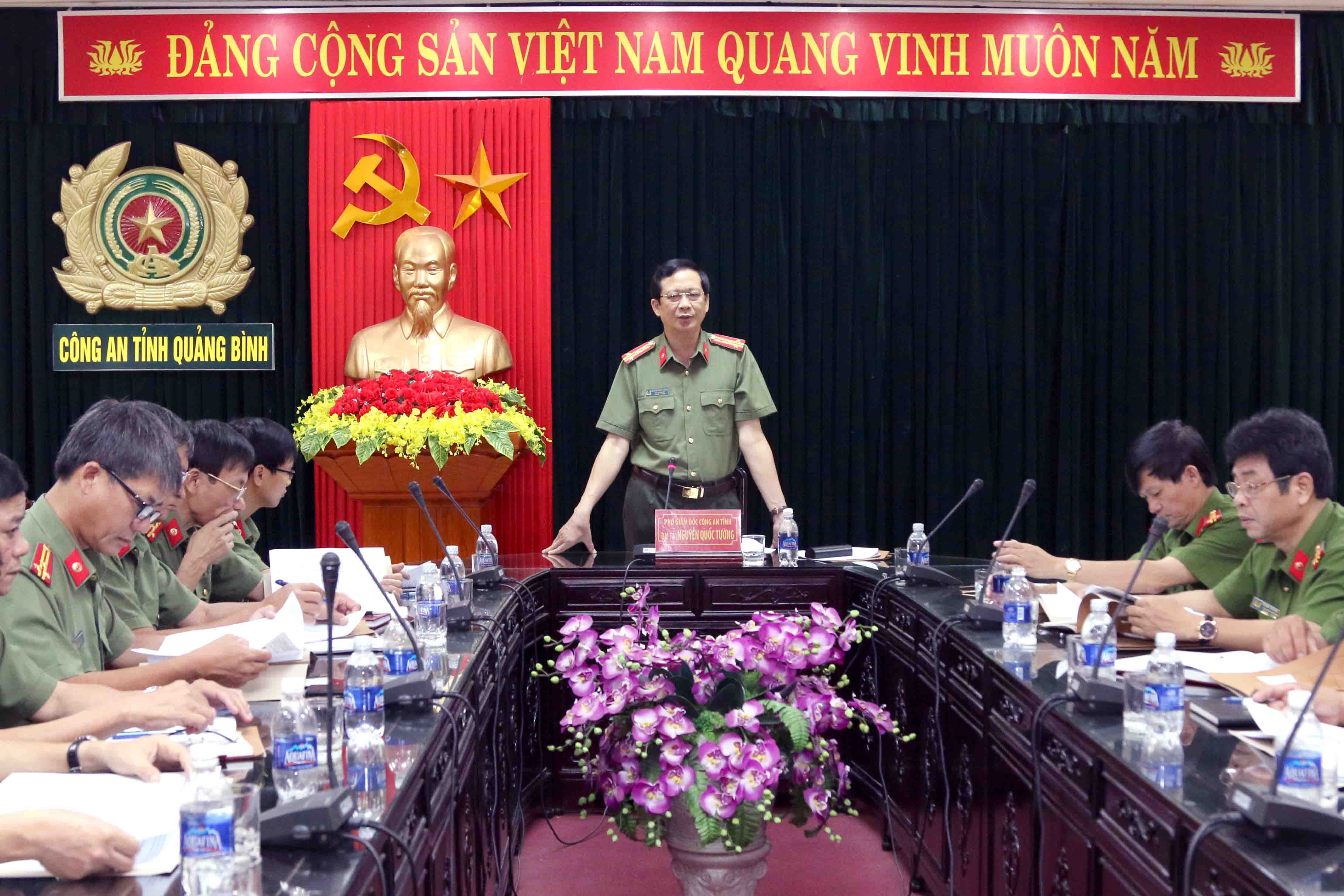 Công an Quảng Bình triển khai công tác phòng chống thiên tai năm 2017