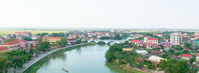 Thị trấn Kiến Giang: Xây dựng nếp sống văn hóa, văn minh đô thị