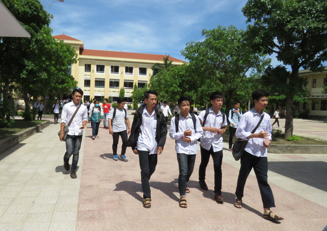 Đại học Quảng Bình tuyển 2.100 sinh viên các ngành đại học và cao đẳng hệ chính quy