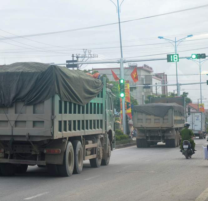 Thị xã Ba Đồn tập trung kiểm soát thực trạng khai thác cát lòng sông