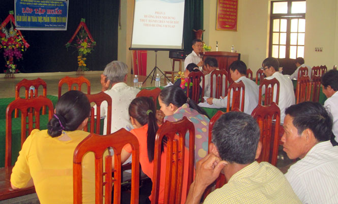 Quảng Ninh: Tổ chức tập huấn chuyển giao KHKT cho 2.152 lượt hội viên nông dân