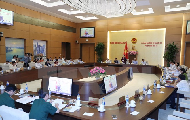 Khai mạc Phiên họp thứ 13 Ủy ban Thường vụ Quốc hội khóa XIV