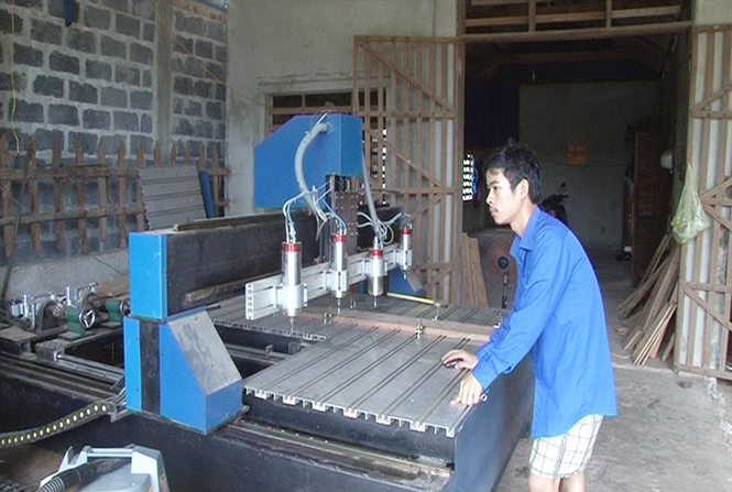 Ứng dụng khoa học công nghệ vào điêu khắc gỗ
