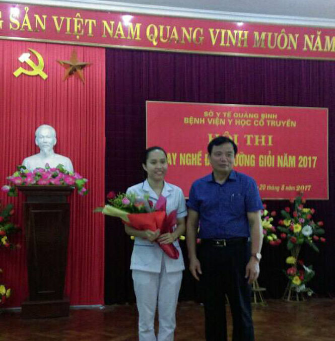 Bệnh viện Y học cổ truyền tỉnh tổ chức hội thi "Điều dưỡng viên giỏi 2017"