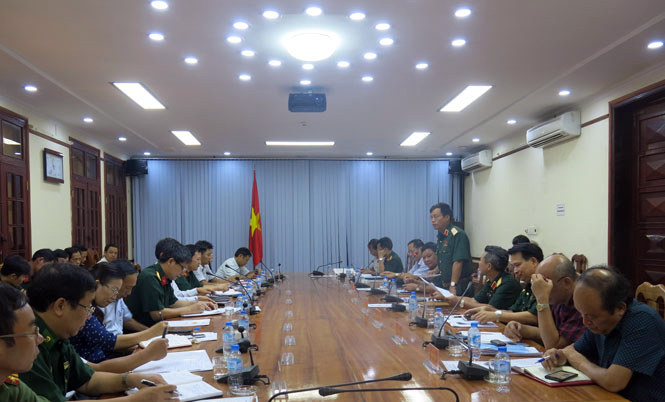 UBND tỉnh làm việc với Ủy ban Quốc phòng và An ninh của Quốc hội