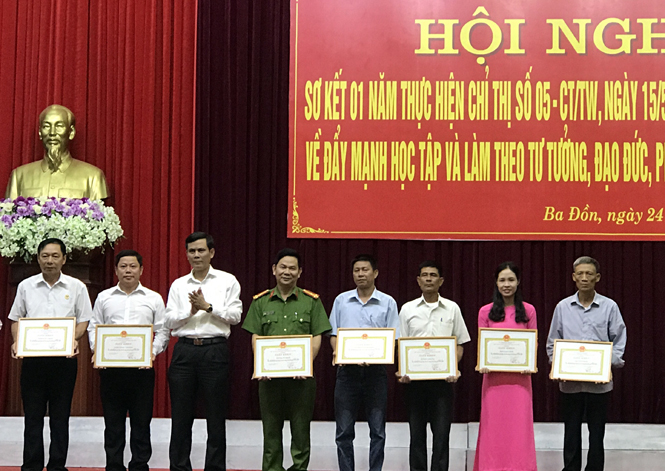 Thực hiện Chỉ thị số 05 ở thị xã Ba Đồn đã có sức lan tỏa sâu rộng
