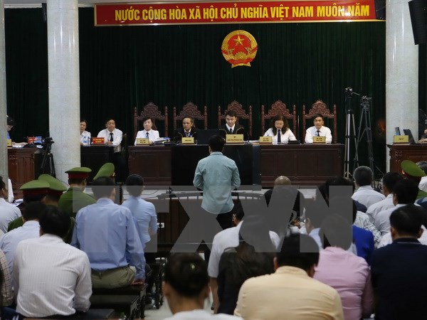 Phiên xét xử Hà Văn Thắm: Hai trong số sáu người liên quan đã có mặt