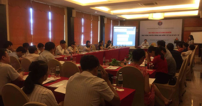 Hội thảo chia sẻ kinh nghiệm hoạt động truyền thông bảo hiểm y tế