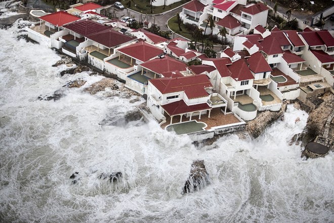 "Siêu bão thế kỷ" Irma đẩy khu vực Caribe vào tình trạng hỗn loạn