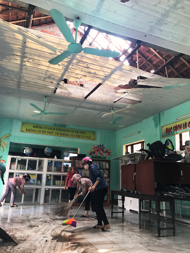 Thị xã Ba Đồn: Bảo đảm cung cấp điện và nước sạch trở lại cho các hộ dân